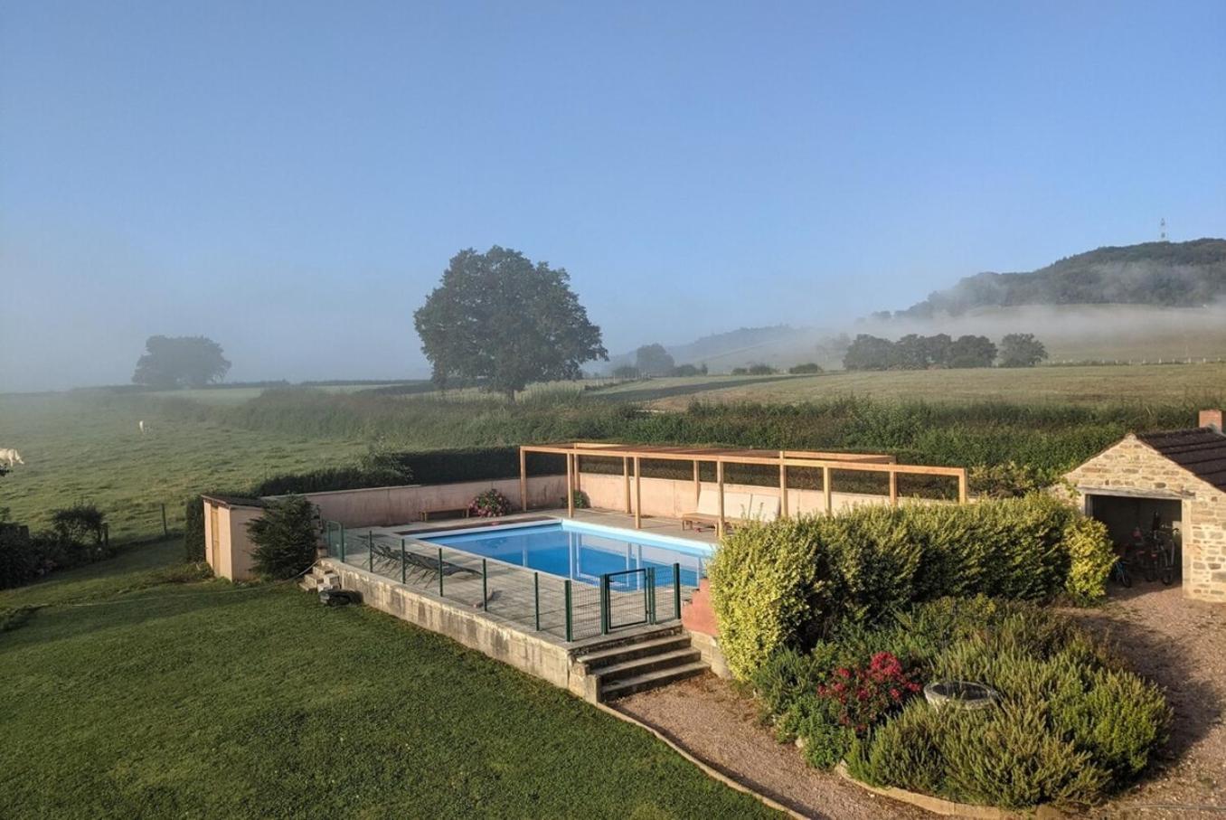 Large Gte With Pool In Peaceful Burgundy Sailly Exterior foto